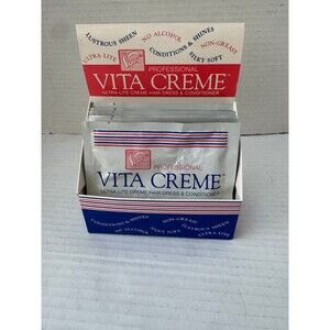 Vigorol Vita Creme Ultra Lite Creme Hair Dress & Conditioner Vitapointe Dressing